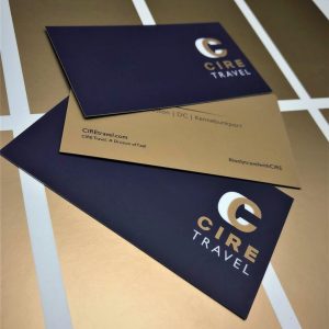 CIRE Business Cards - Award of Recognition, Division 1, Specialty Printing Digital/Offset Hybrid