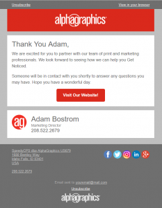 Branded Email Marketing